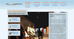 Desktop Screenshot of dutchconnection.org.nz